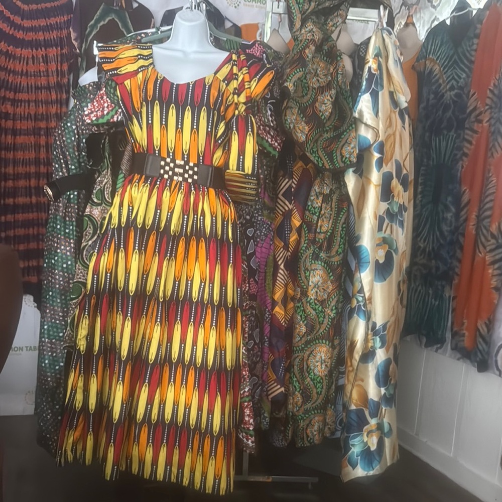 Vibrant High Low Dress
